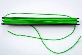 1.4mm pure latex pole elastic (green 6m)