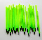 2mm hollow green tips 0.6mm bore(30)