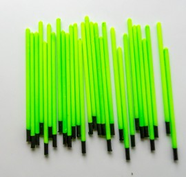 2mm hollow green tips 0.6mm bore(30)