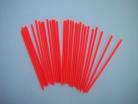 2.5mm Hollow Red ,small bore 1mm bore(30)
