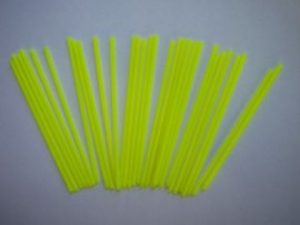 1.1mm hollow yellow tips bore 0.6mm(30))