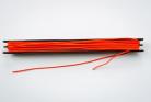 1.2mm pure latex pole elastic no 8 grade(orange 6m)