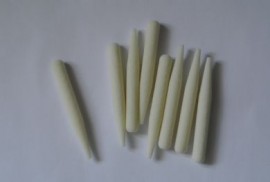 0.1 style C pencil foam bodies 1mm bore(8) tapered one end