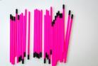 1.7 hollow tips 1mm bore pink(30)