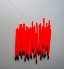 1.7 hollow red tips 0.6mm bore (30)