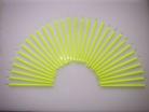 0.8 solid yellow tips 35mm long (100)