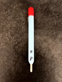 TN (tez naulls) Styrofoam Flighted Pellet Wagglers  5g red top  