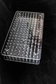 Deluxe stand with through tubes 180 capacity